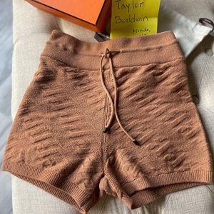 Brand New Hermes Voyage Loungewear Knit Shorts SIZE 36